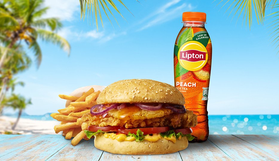 summer burger deal, kipburgers, snacken
